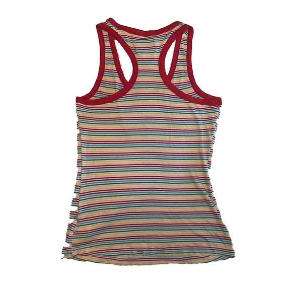 PJ Couture Women’s Rainbow Striped Sleepwear Set Size Large New With Tags - Picture 2 of 16